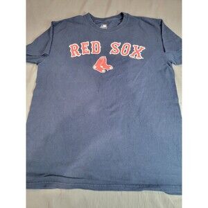 MLB Boston Red Sox MLB Genuine Merchandise Navy Graphic T-Shirt Men’s Medium